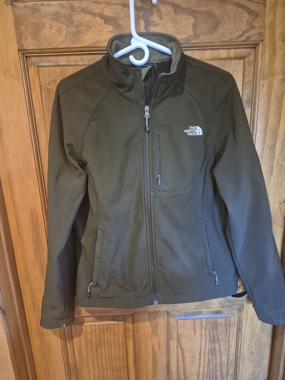 The North Face Women's Olive Green Softshell Jacket